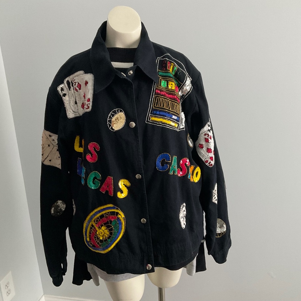 Felicity XL black jacket.